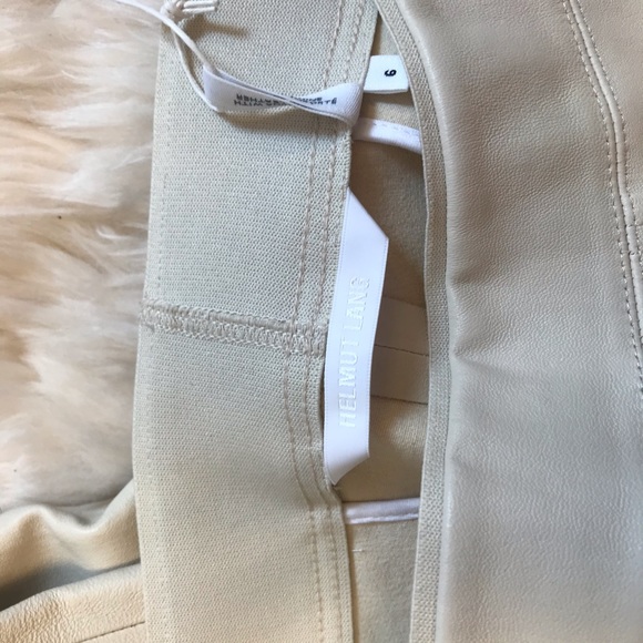 NEW HELMUT LANG LAMBSKIN PANTS - Picture 2 of 8